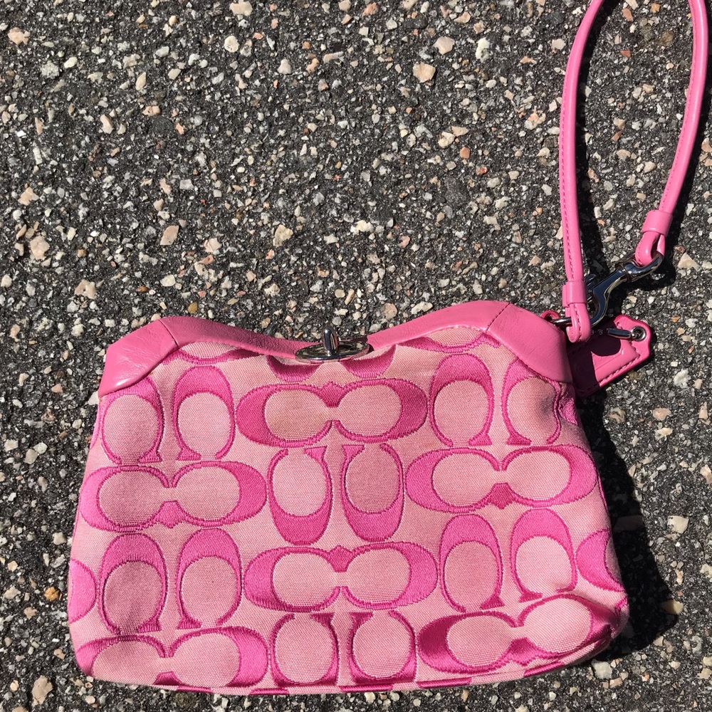 Coach wristlet